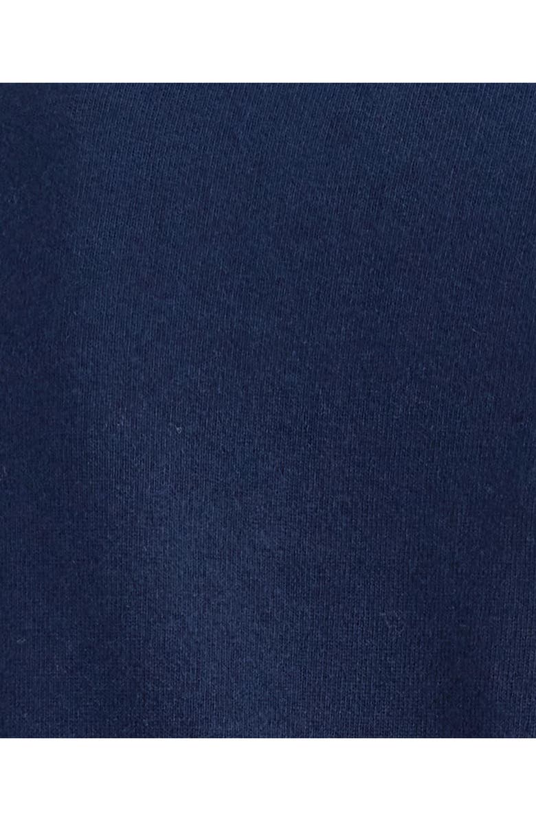 Barbour Tipped Cotton & Wool Polo Sweater, Alternate, color, Navy