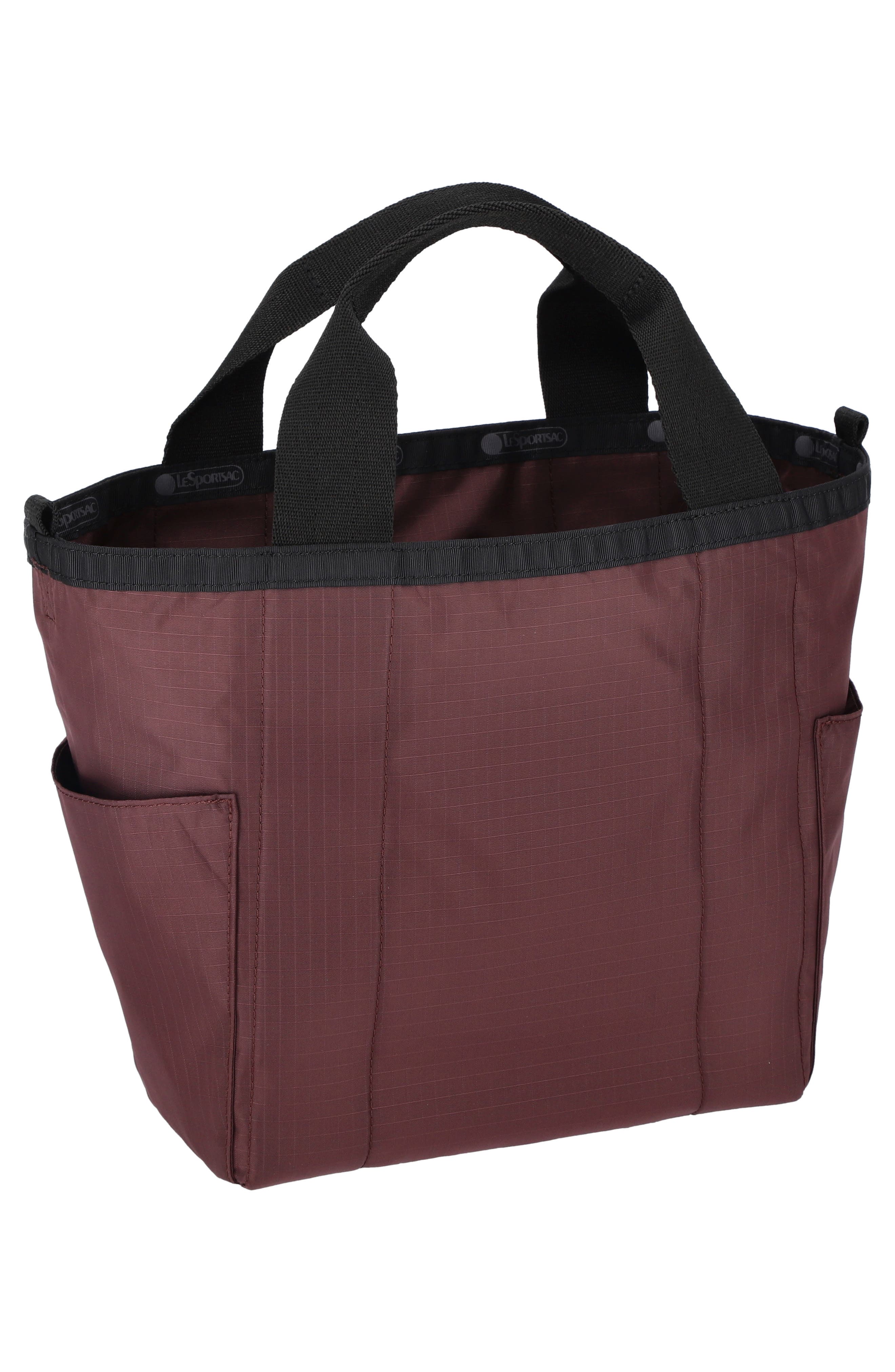 LeSportsac Small Reversible Pocket Tote Bag, Alternate, color, 2 Way Deep Cherry