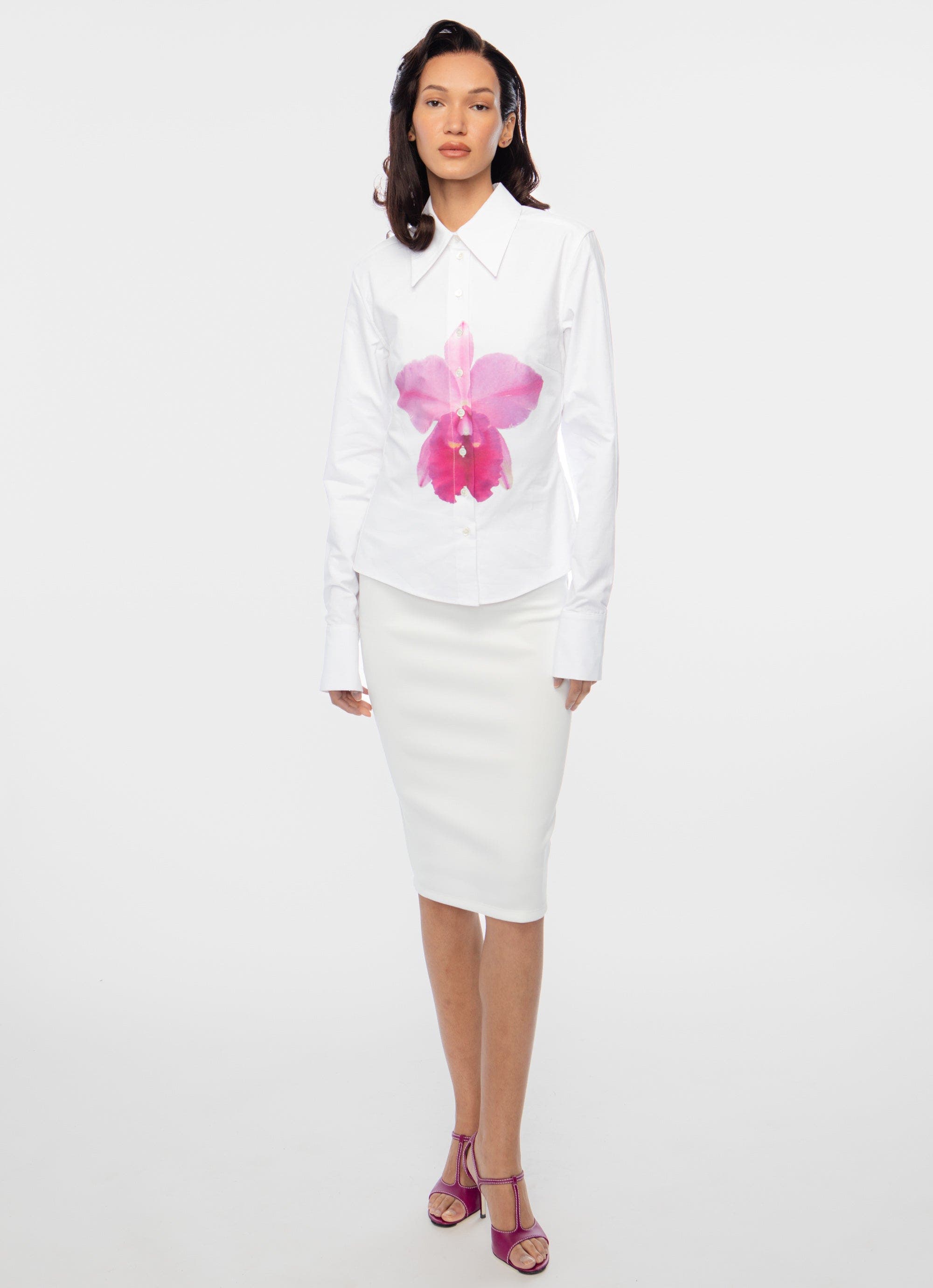 Tyler McGillivary Frankie Orchid Button Down (Women) | Nordstrom