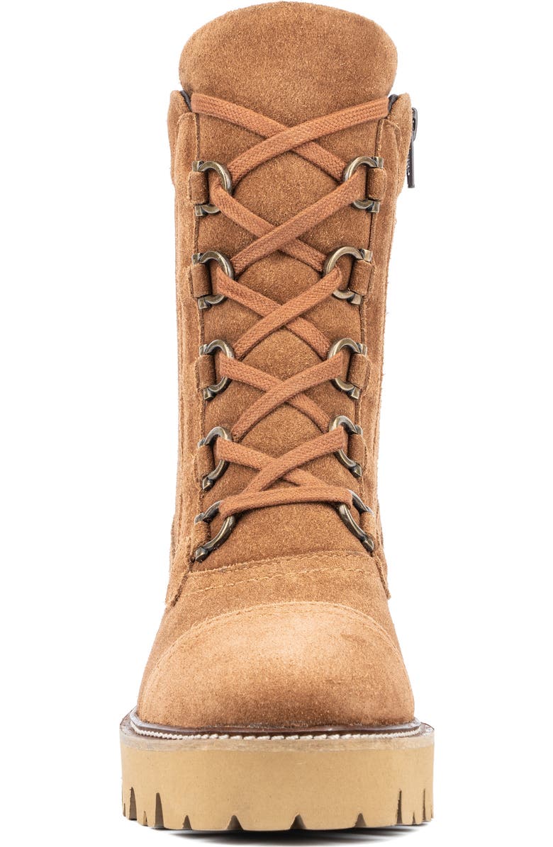 VINTAGE FOUNDRY Eleonora Lug Boot, Alternate, color, Tan