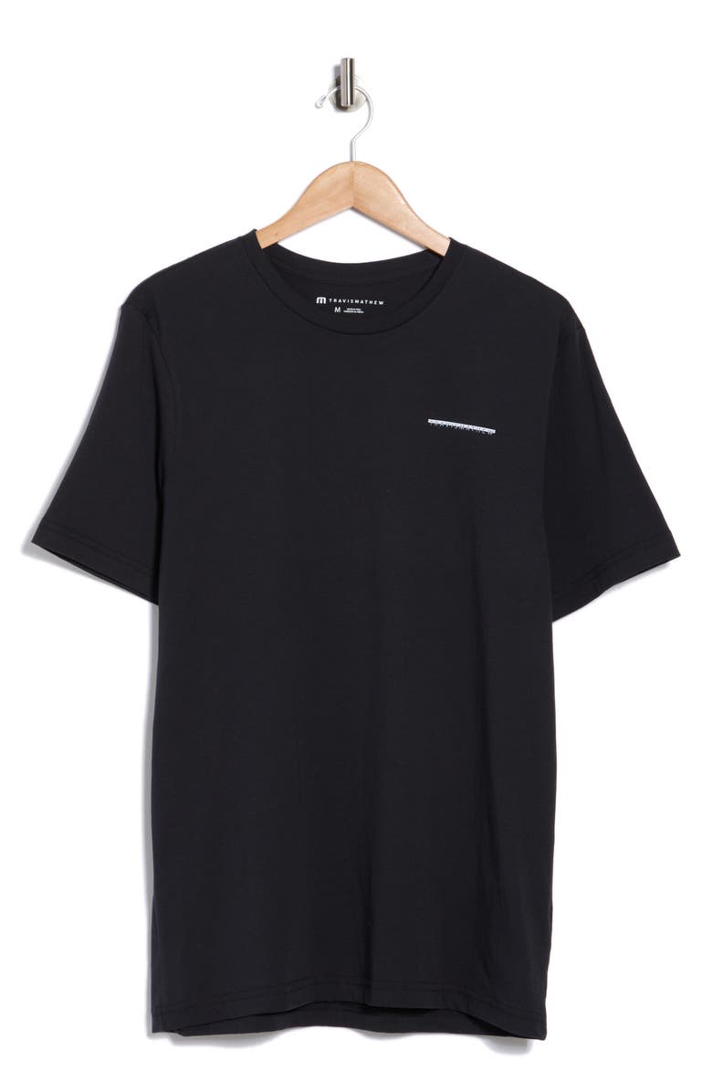 TravisMathew Paddle & Play Cotton Graphic T-Shirt, Main, color, Black