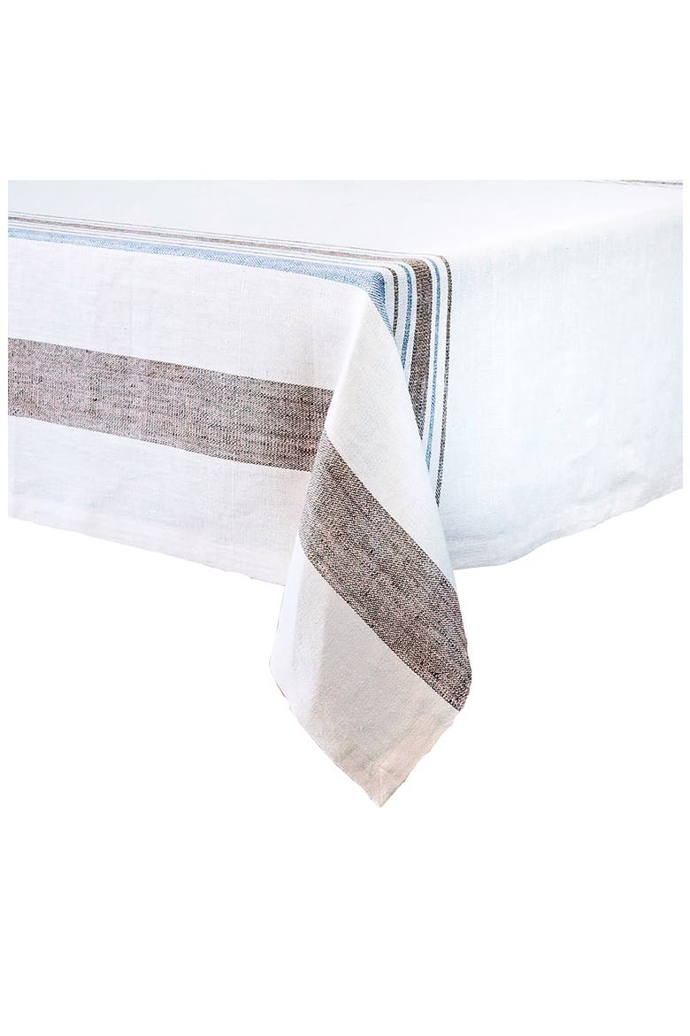 Danish Stripe Table Runner, Alternate, color, TAUPE