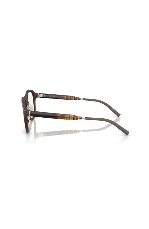 Oliver Peoples 51mm Phantos Optical Glasses In Brown