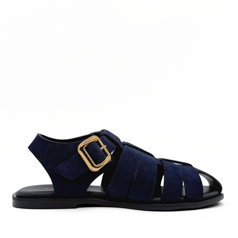 Bertha Suede Fisherman Sandals