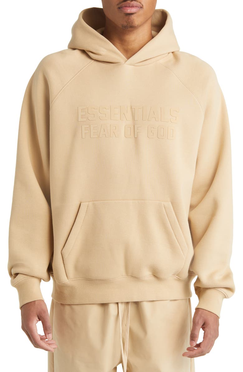 Fear of God Essentials Logo Graphic Hoodie, Main, color,