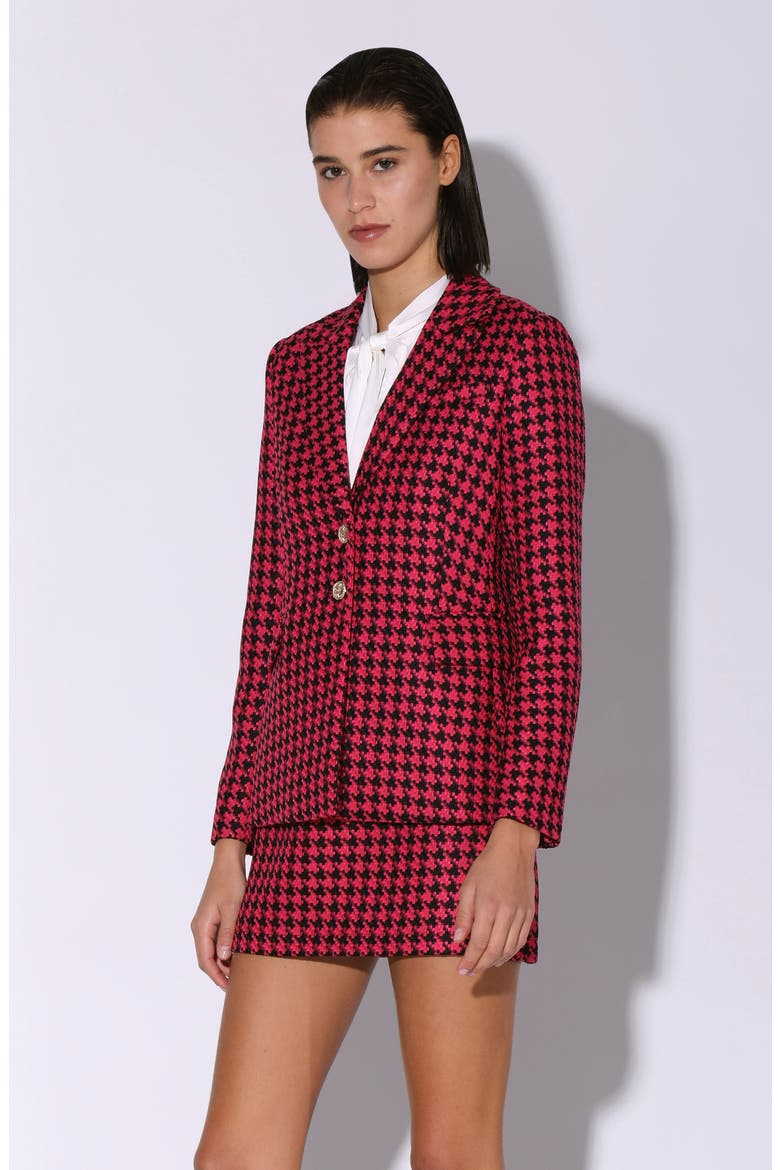 Devin Houndstooth Tweed Blazer, Alternate, color, TAVERN TWEED