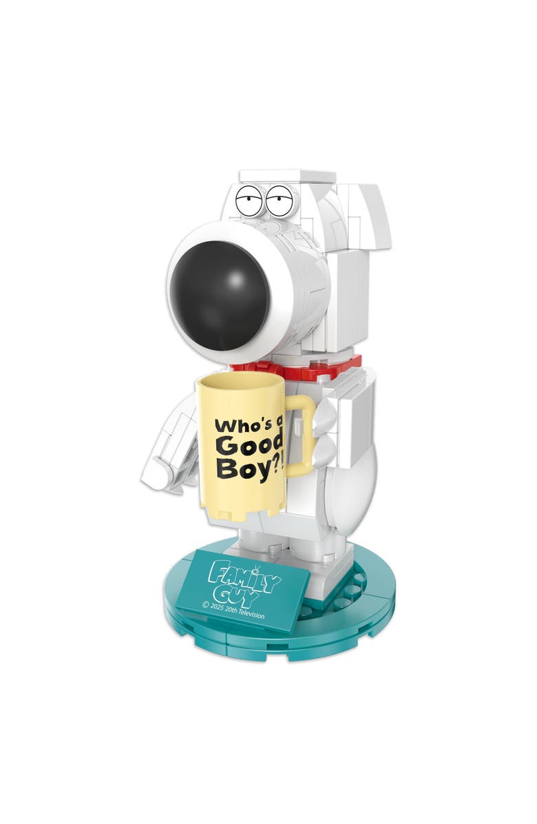 Brickcraft Family Guy Brian Griffin Building Set, Alternate, color, Red