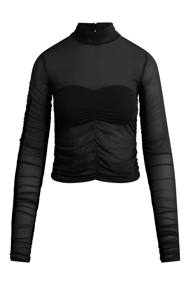 The Love Language Mesh Top, Alternate, color, BLACK