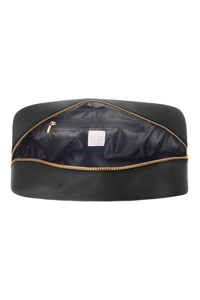 Extra Large Pill Cosmetics Bag, Alternate, color, BLACK