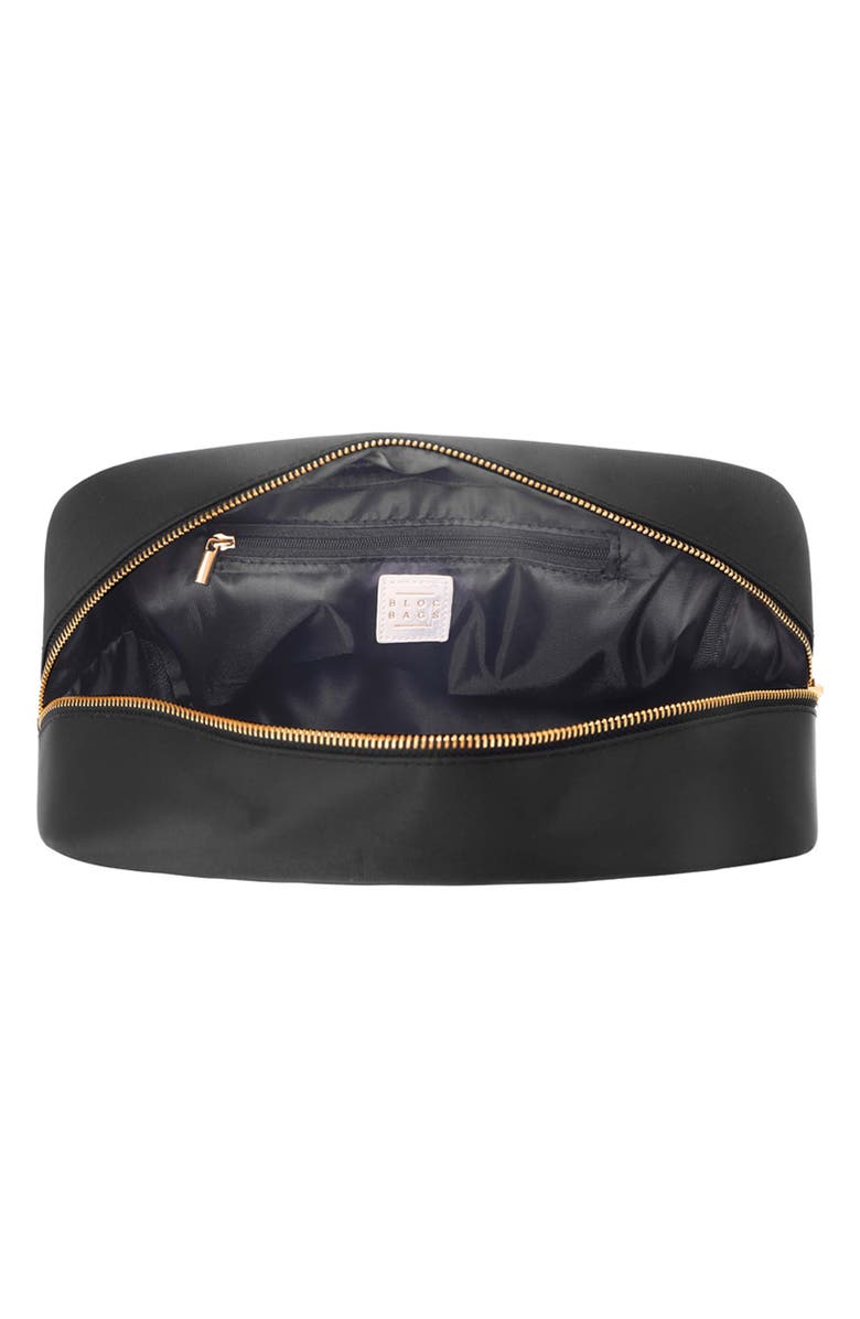 Bloc Bags Extra Large Pill Cosmetics Bag, Alternate, color, Black
