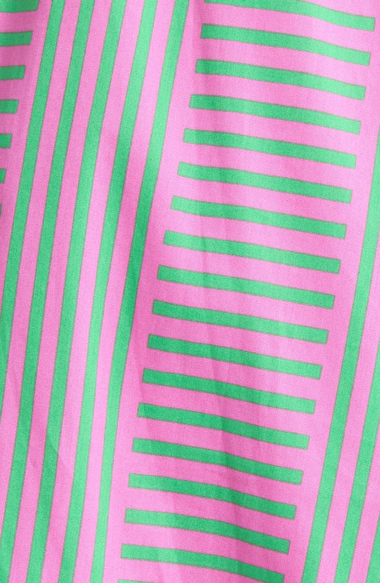 SUGARLIPS Valda Tiered Ruffle Minidress, Alternate, color, Pink-Green-Multi