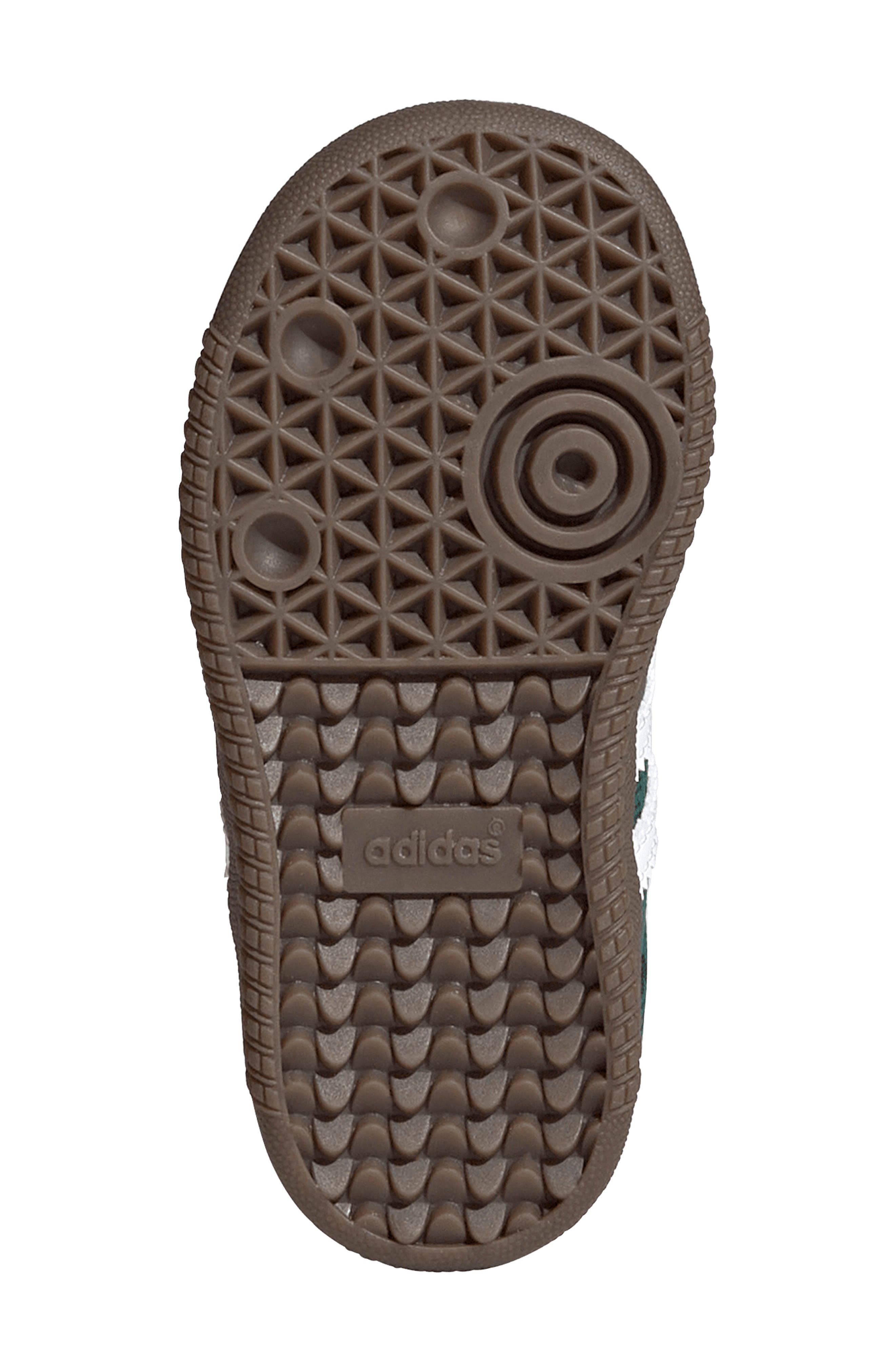 adidas Kids' Samba OG Sneaker, Alternate, color, Green/ White/ Gum