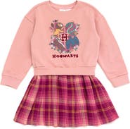 HARRY POTTER Fleece Pleated Sweatshirt Dress