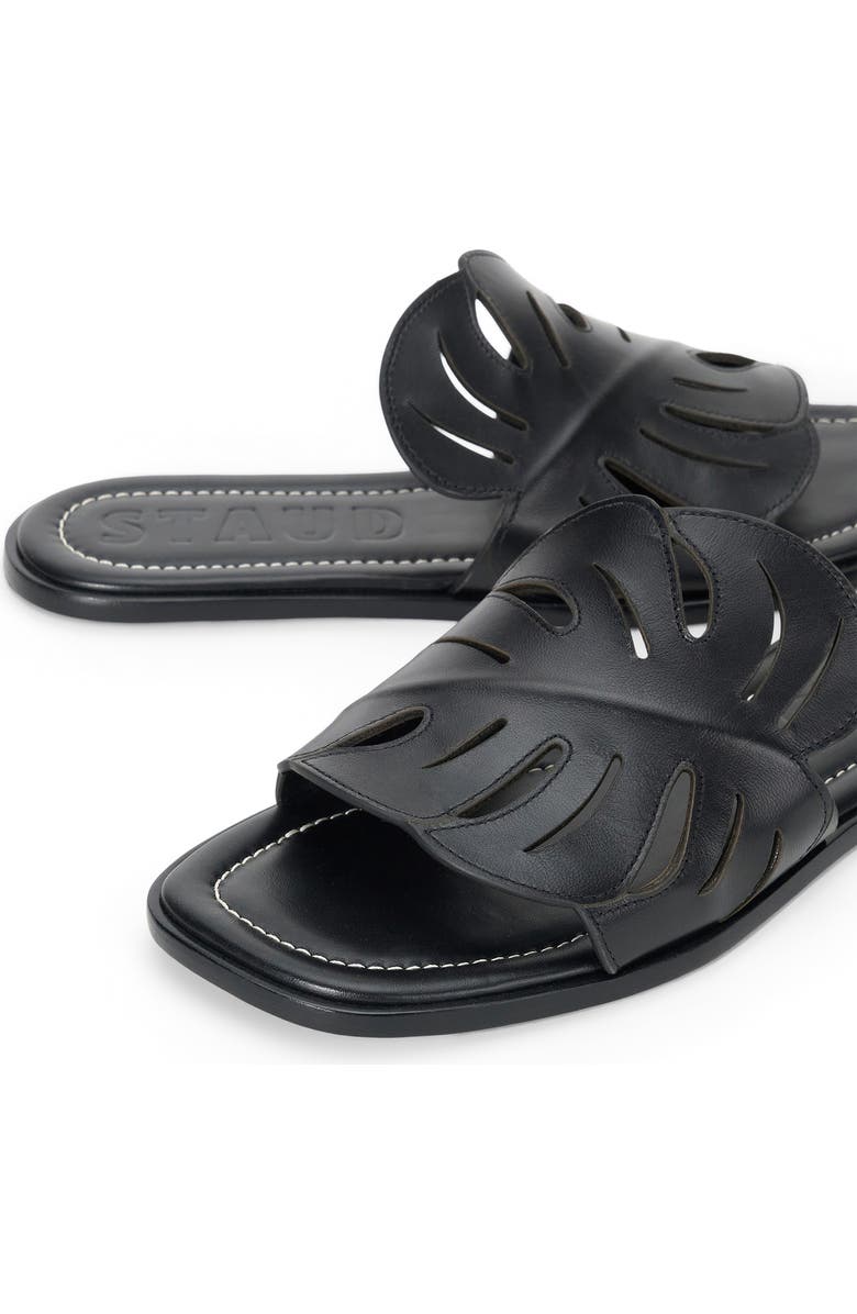 STAUD Palm Slide Sandal, Alternate, color, Black