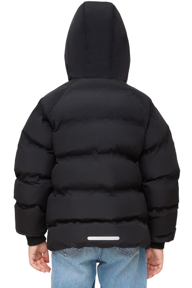 Kids' Seamless Puffer Jacket, Alternate, color, Black