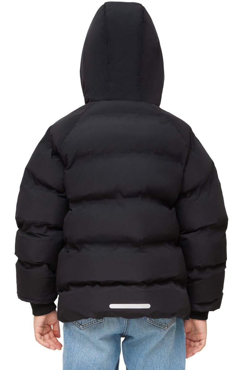Rokka&Rolla Kids' Seamless Puffer Jacket, Alternate, color, Black
