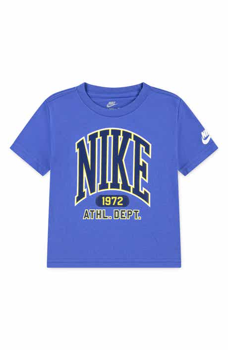 Nike Kids' Giant Varsity Logo Graphic T-Shirt