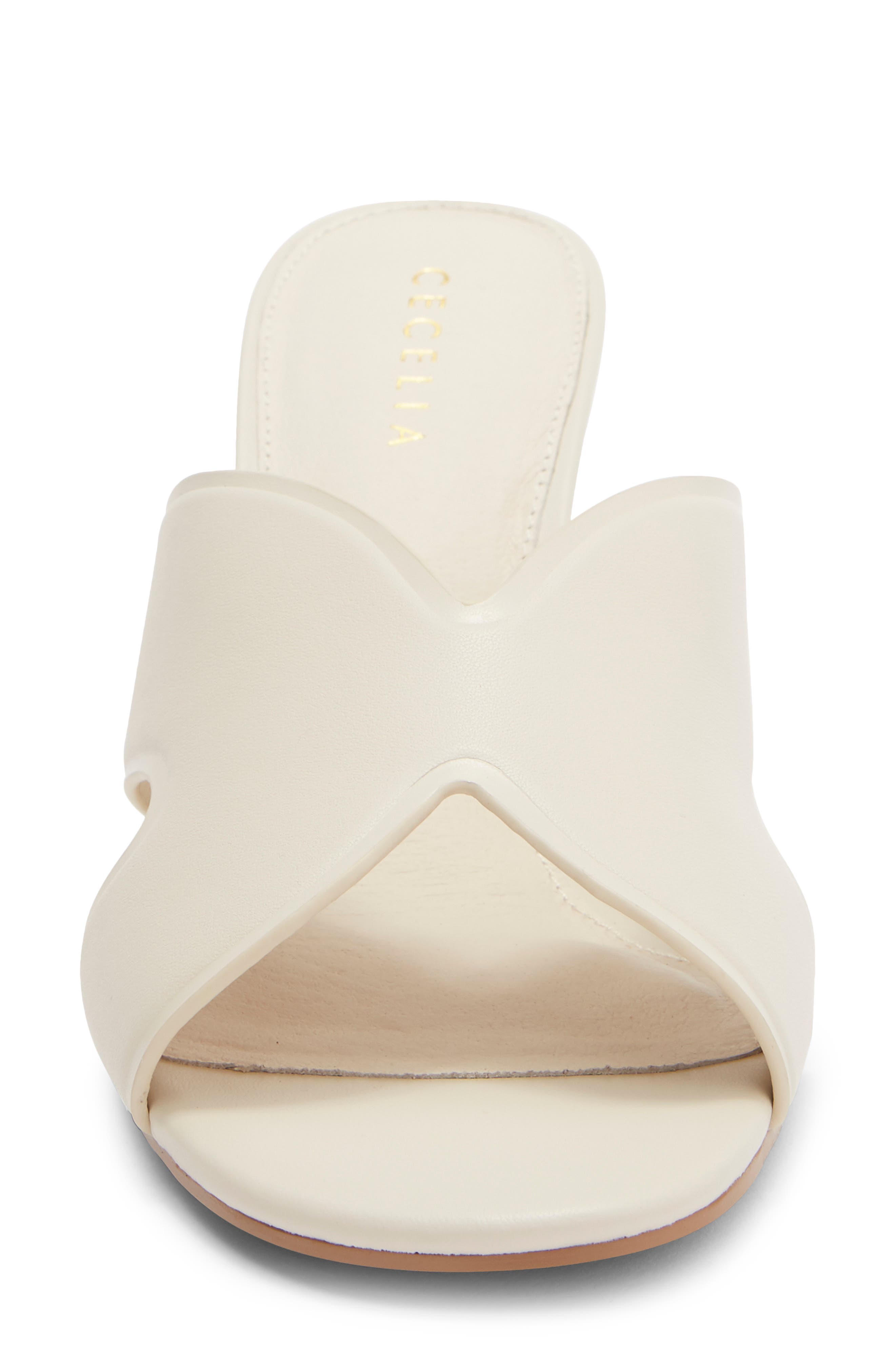 Faye Wedge Slide Sandal, Alternate, color, BONE