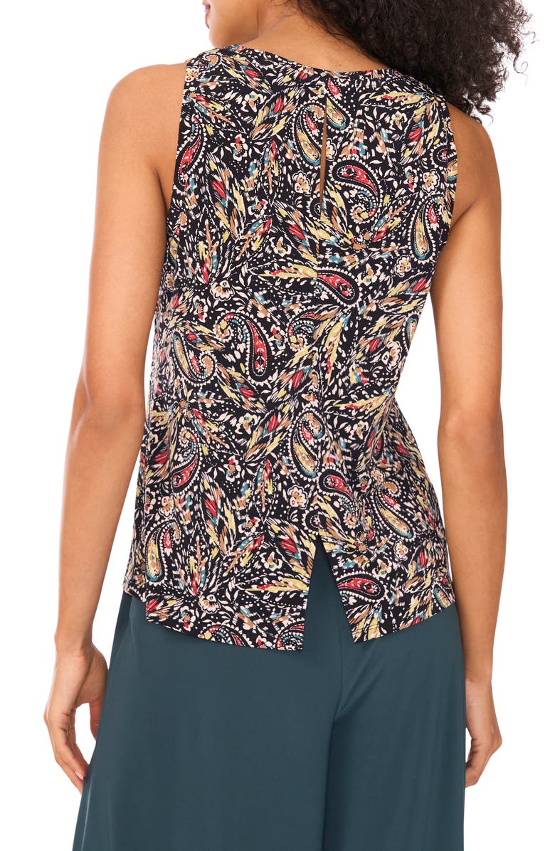 Vince Camuto Paisley Tank, Alternate, color, 