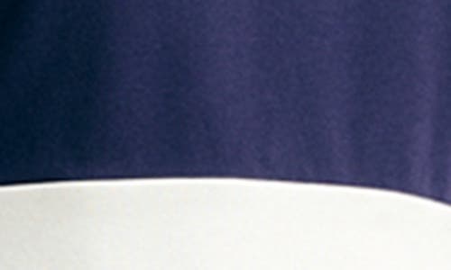 Isaac Mizrahi New York Ponte Tulip Sleeve Sheath Dress In Navy/white