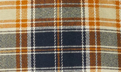 Dark Seas Cimmeron Plaid Cotton Button-up Shirt In Blue