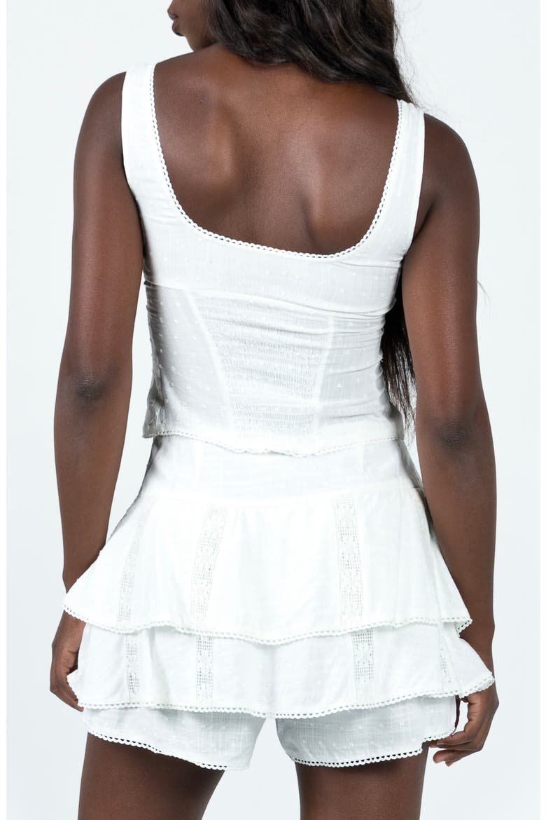 Cheyla Lace Tank, Alternate, color, WHITE