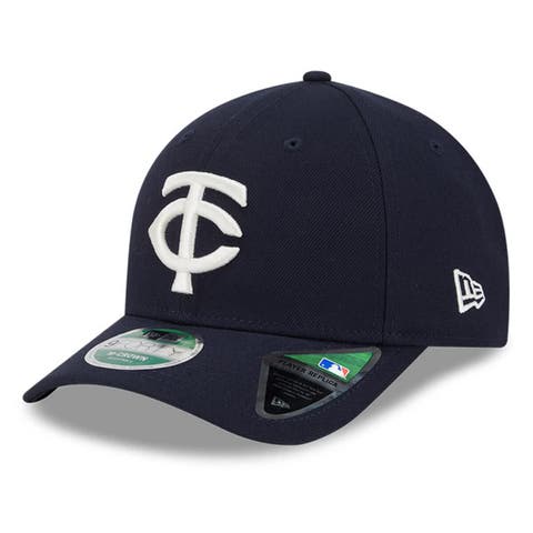 Men's New Era  Navy Minnesota Twins Player Replica 9FORTY Adjustable Hat
