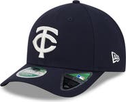 New Era Men's New Era Navy Minnesota Twins Player Replica 9FORTY Adjustable Hat