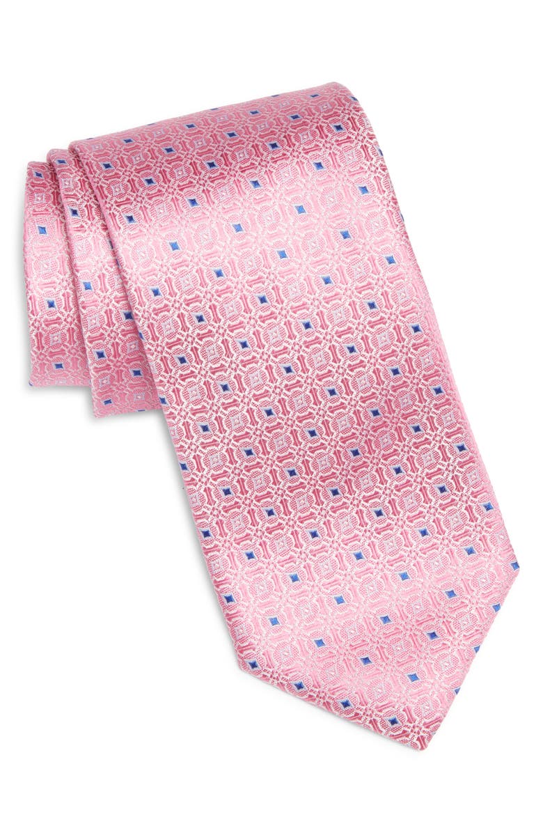 Canali Medallion Silk Tie, Main, color,