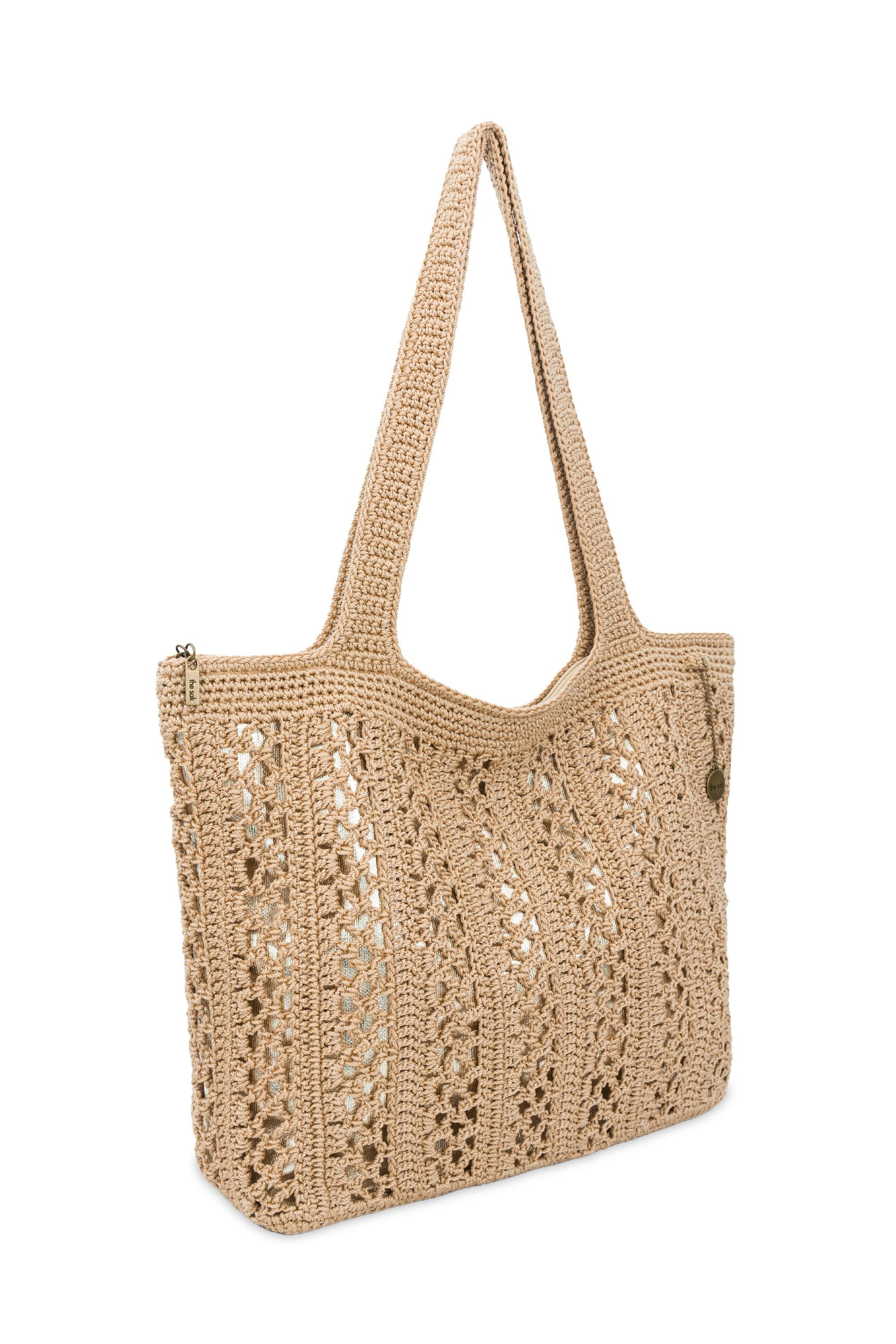 The Sak Crafted Classic Large Carryall, Alternate, color, Bamboo With Gold