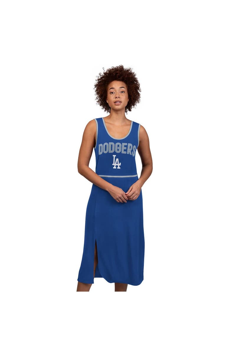 G-III 4HER BY CARL BANKS Women's G-III 4Her by Carl Banks Royal Los Angeles Dodgers Center Field Maxi Dress, Main, color, Royal