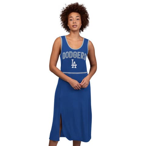 Women's G-III 4Her by Carl Banks Royal Los Angeles Dodgers Center Field Maxi Dress