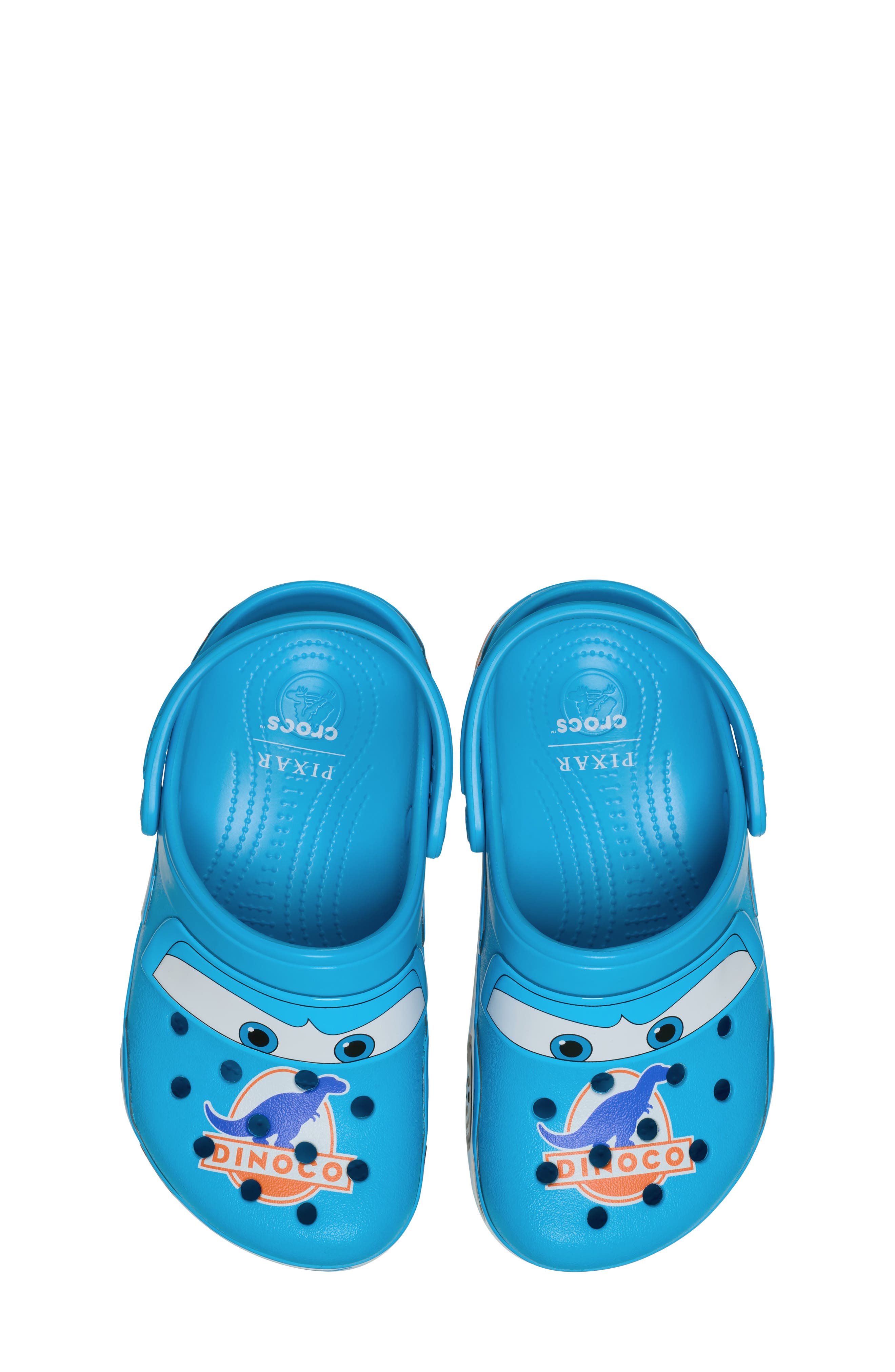 Kids' Lightning McQueen Dinoco Clog, Alternate, color, MULTI