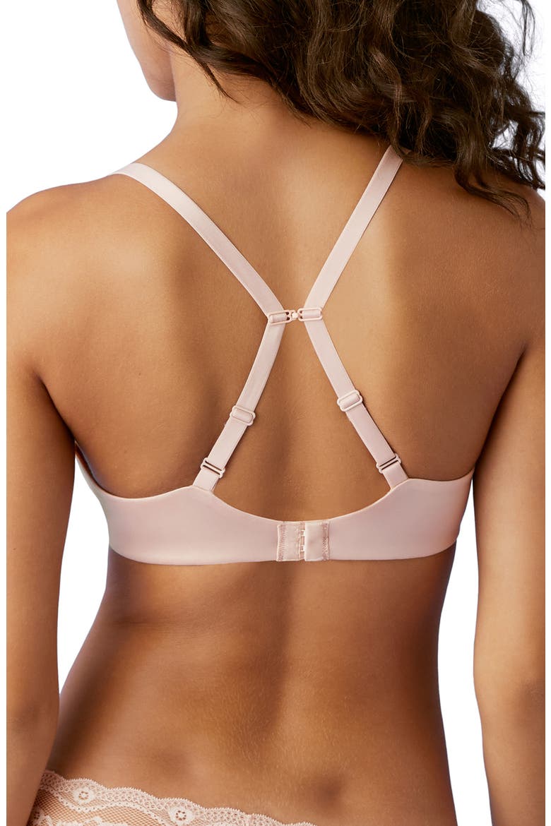 Future Foundation Underwire T-Shirt Bra, Alternate, color, ROSE SMOKE