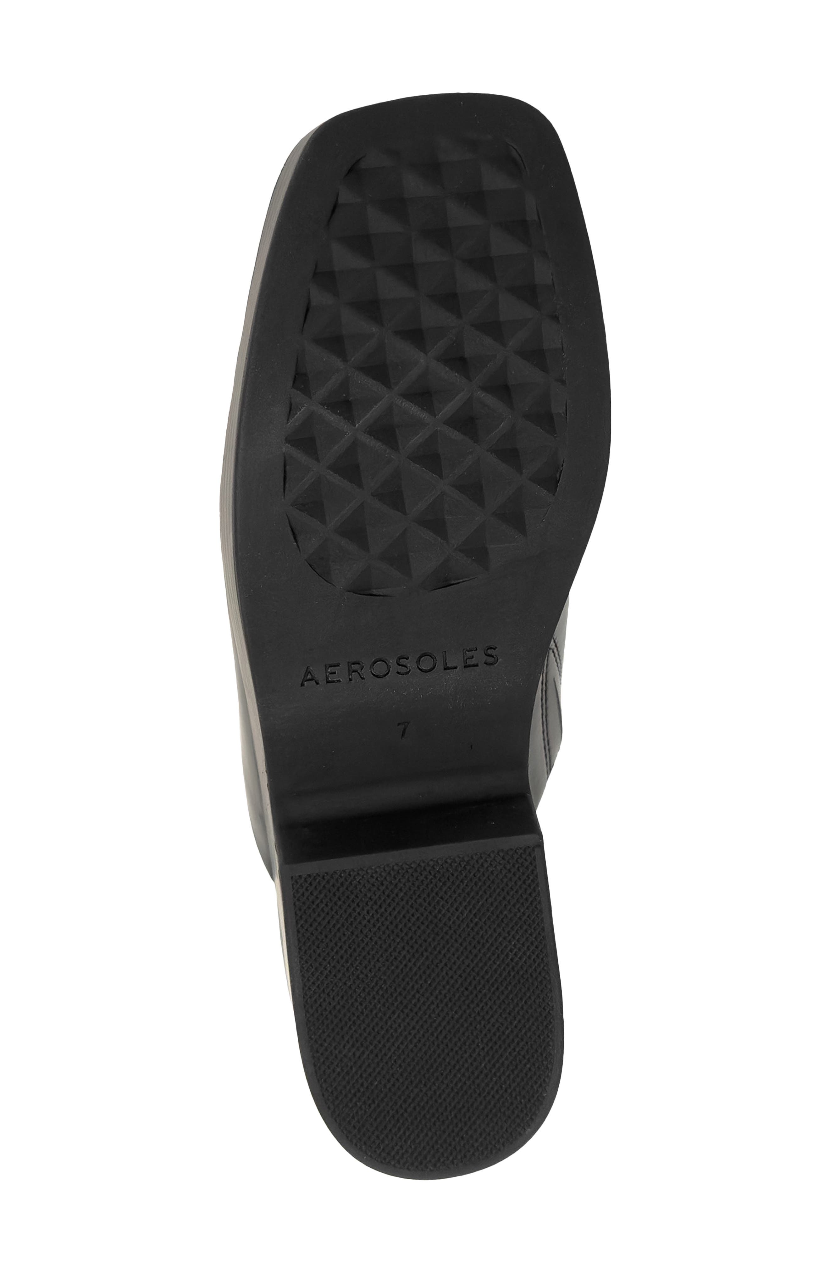 Aerosoles Chata Leather Mule, Alternate, color, Black Patent