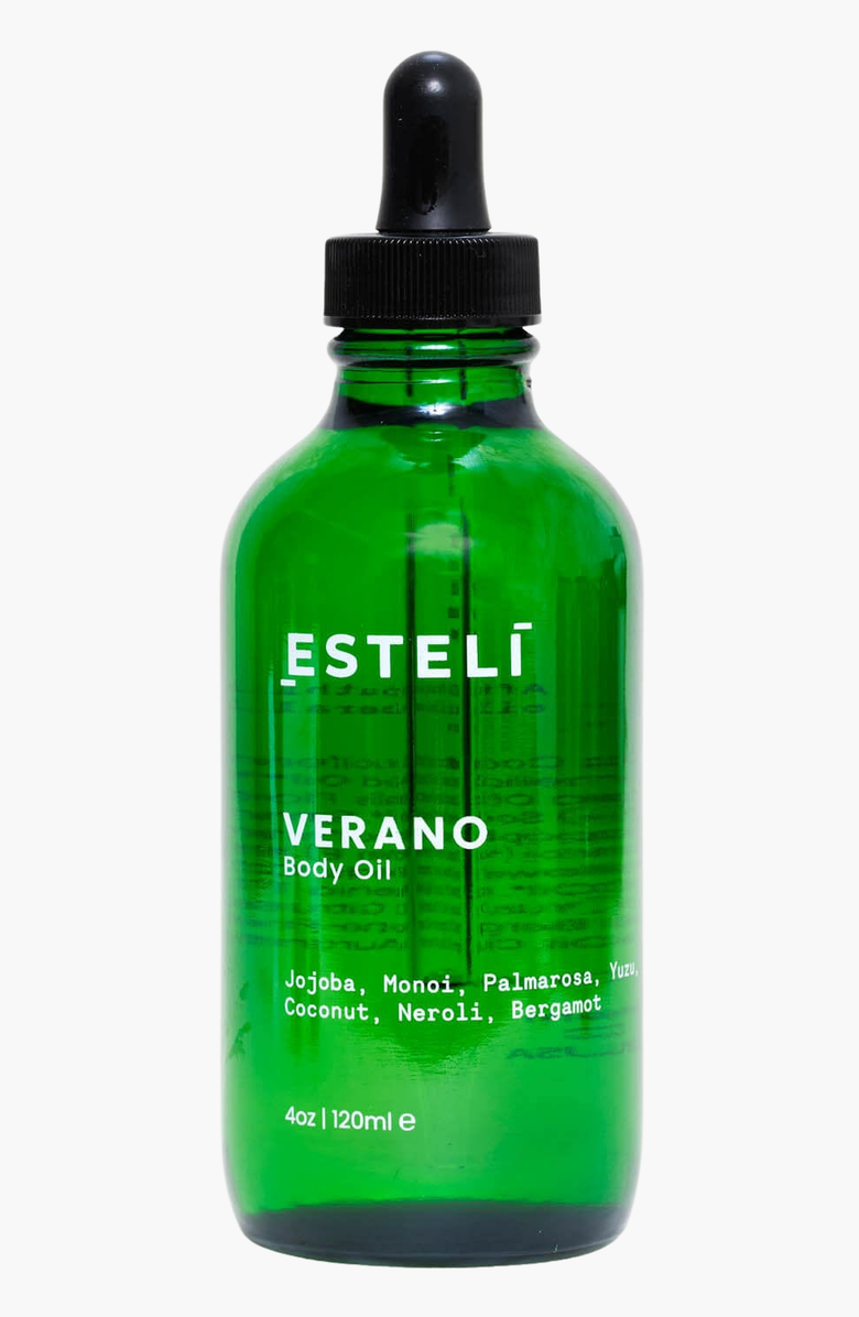 Esteli VERANO Body Oil BODY, Alternate, color, Dark Green