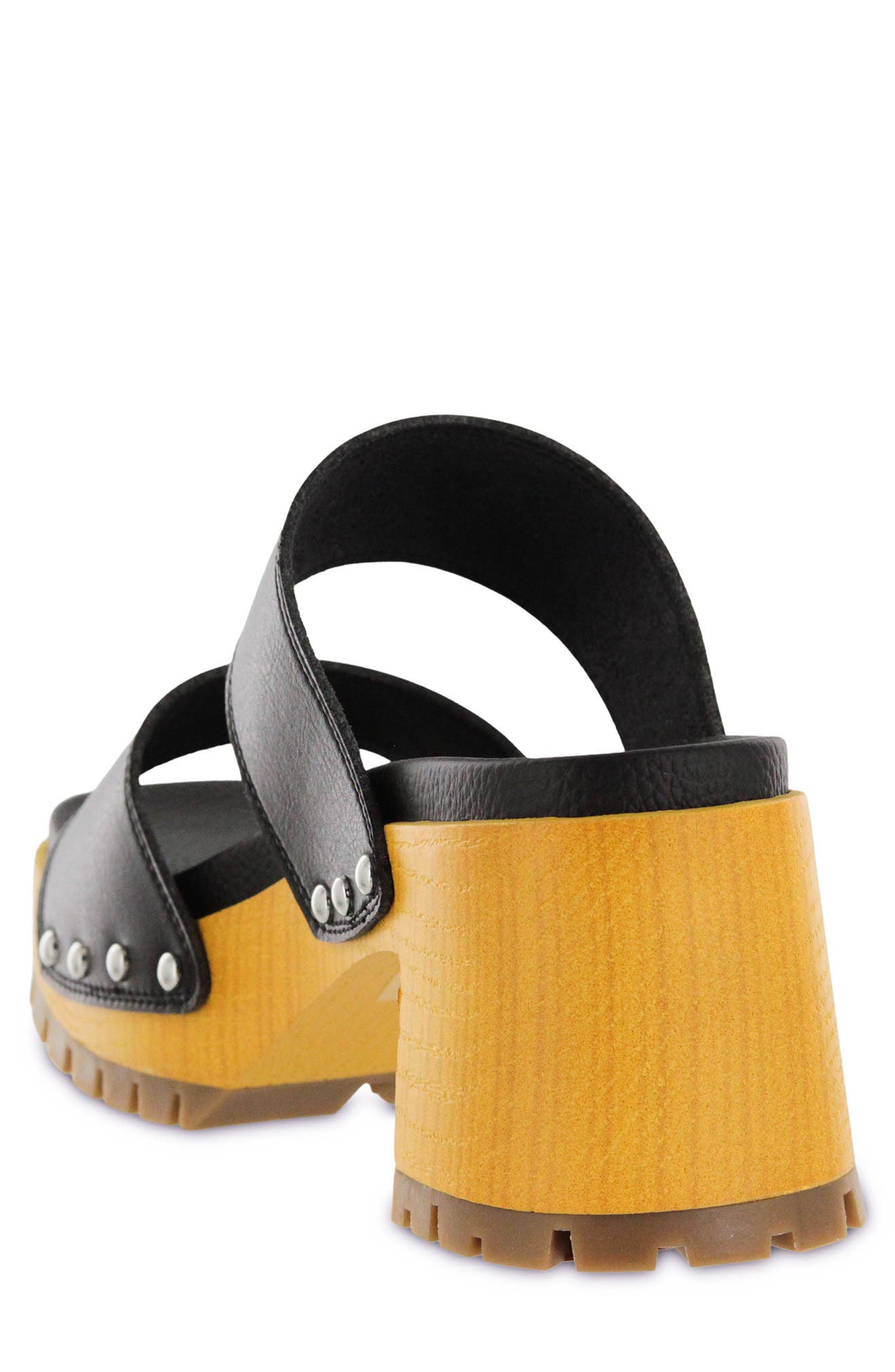 MIA Stefani Vegan Leather Platform Clog, Alternate, color, 