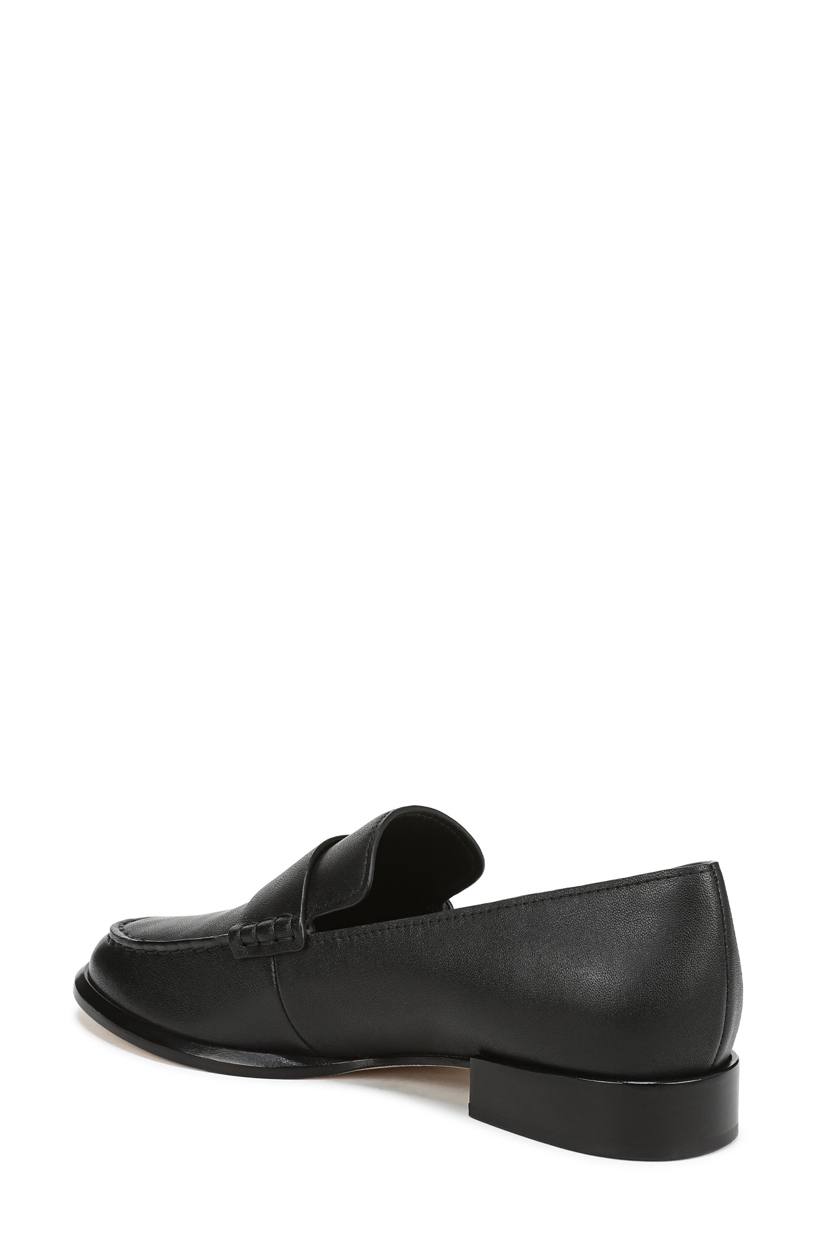 Vince Nelli Leather Loafer, Alternate, color, Black