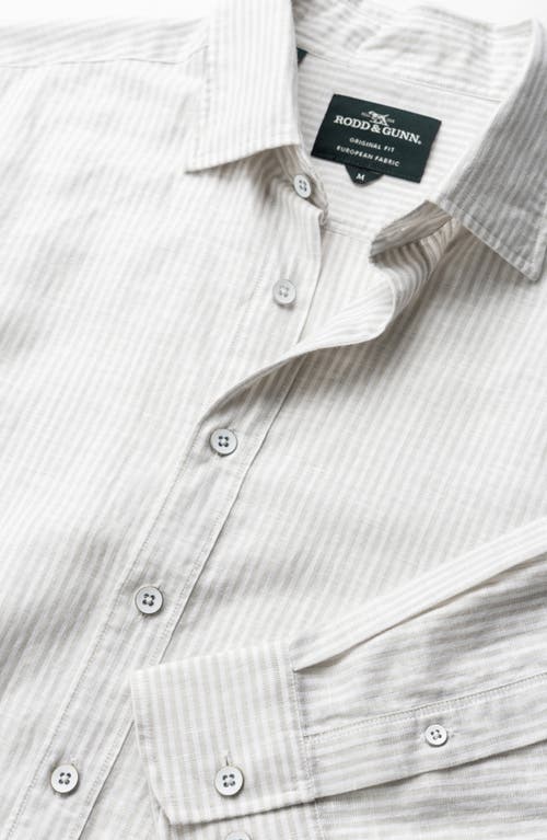 Rodd & Gunn Bastia Hill Long Sleeve Shirt In Sand