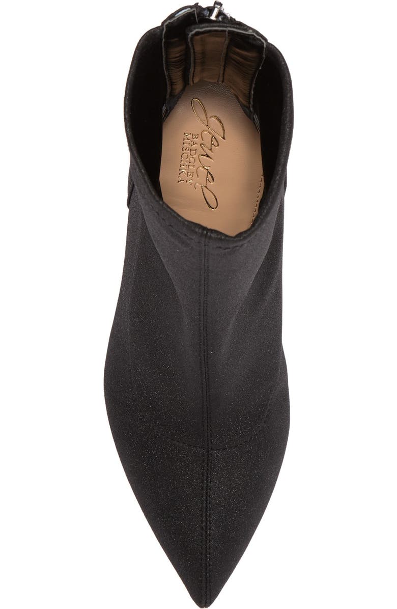 Jewel Badgley Mischka Marabel Stiletto Sock Bootie, Alternate, color,