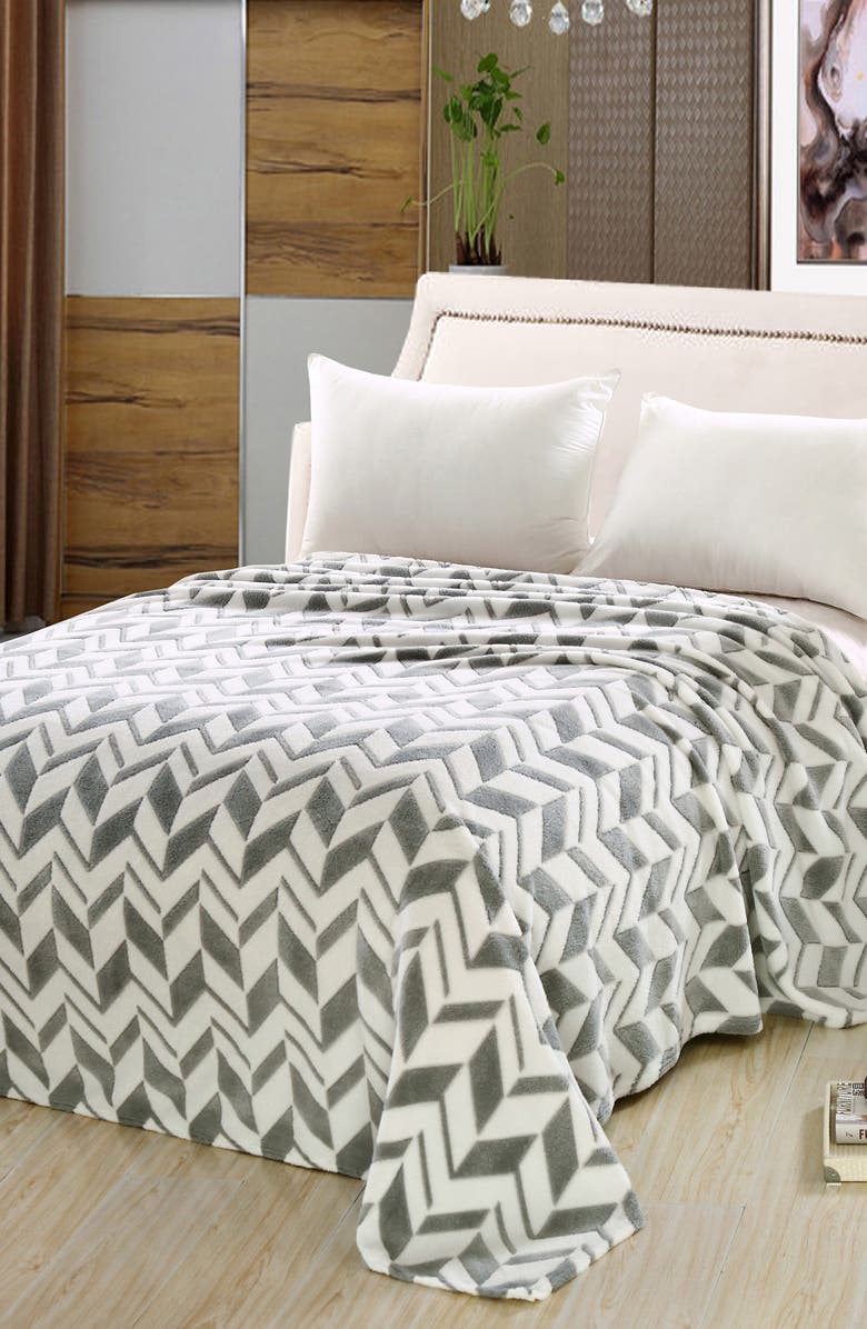 Luxury Home Ultra Microplush Blanket, Alternate, color, 