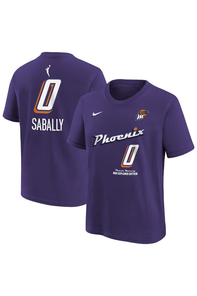 Satou Sabally Purple Phoenix Mercury Explorer Edition Name & Number T-Shirt, Main, color, Purple