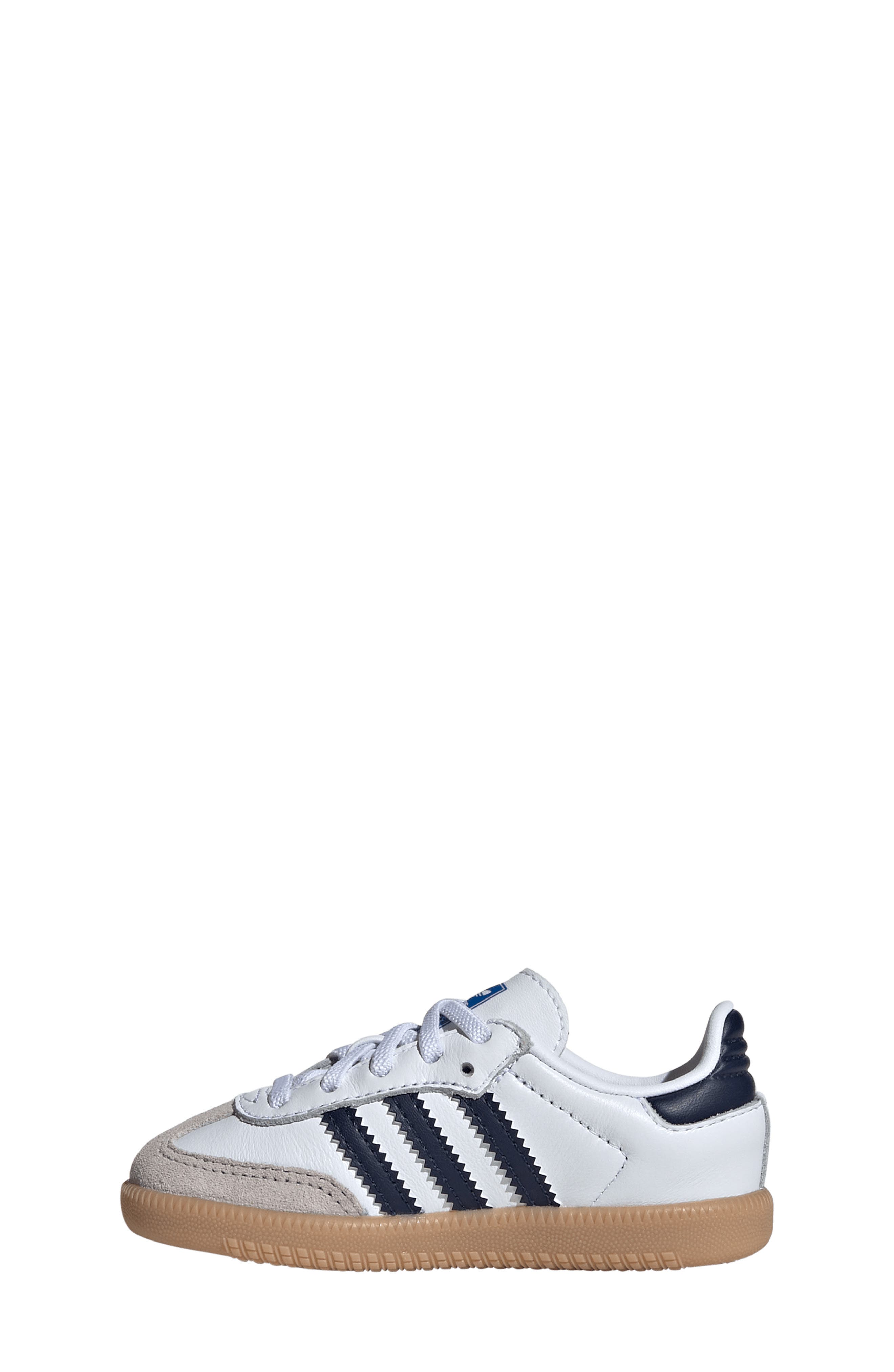 adidas Samba Sneaker, Alternate, color, White/ Indigo/ Gum