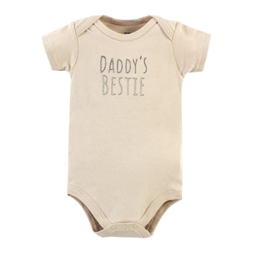 Hudson Baby Five-piece Set Of Cotton Infant All-in-one Bodysuits In Gray