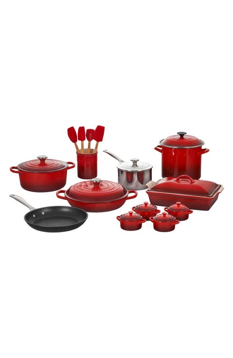 20-Piece Mixed Material Cookware Set