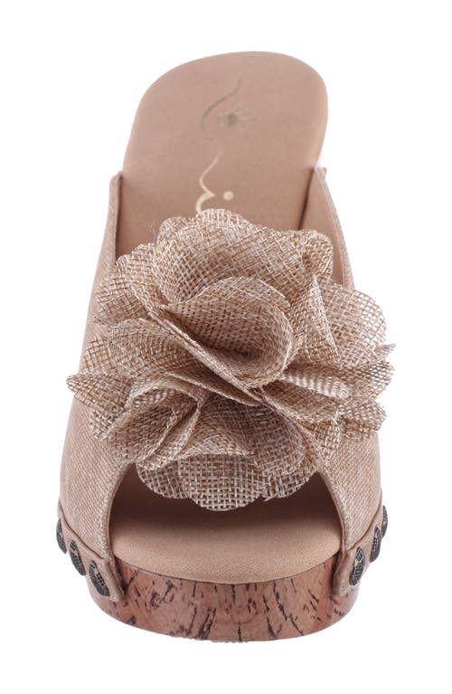 Nina Veneto Sandal In Natural