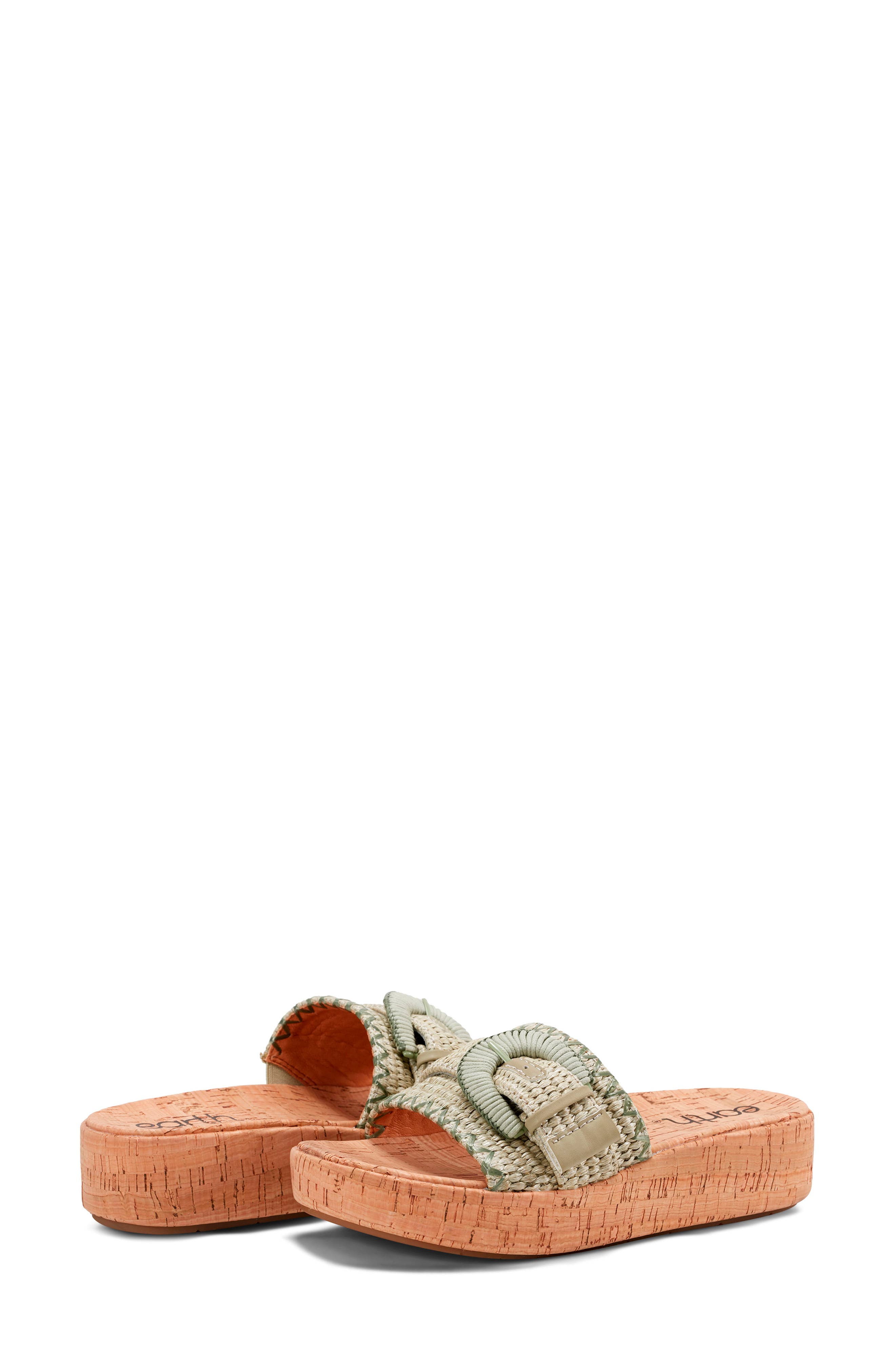 Earth<sup>®</sup> Samsy Platform Sandal, Alternate, color, Light Green