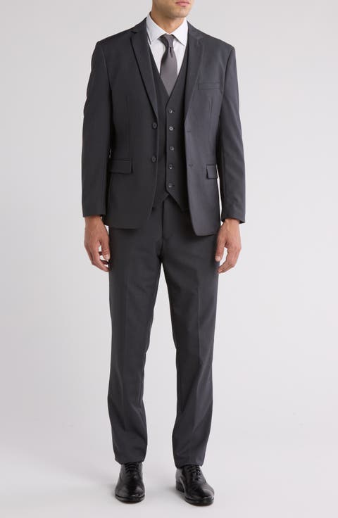 Premium Slim Fit 3-Piece Suit (Regular & Big)