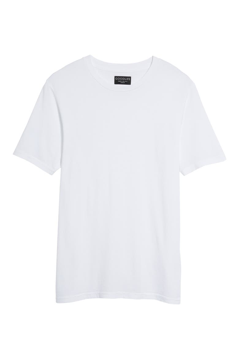 Supima® Blend Classic Crew T-Shirt, Alternate, color, WHITE