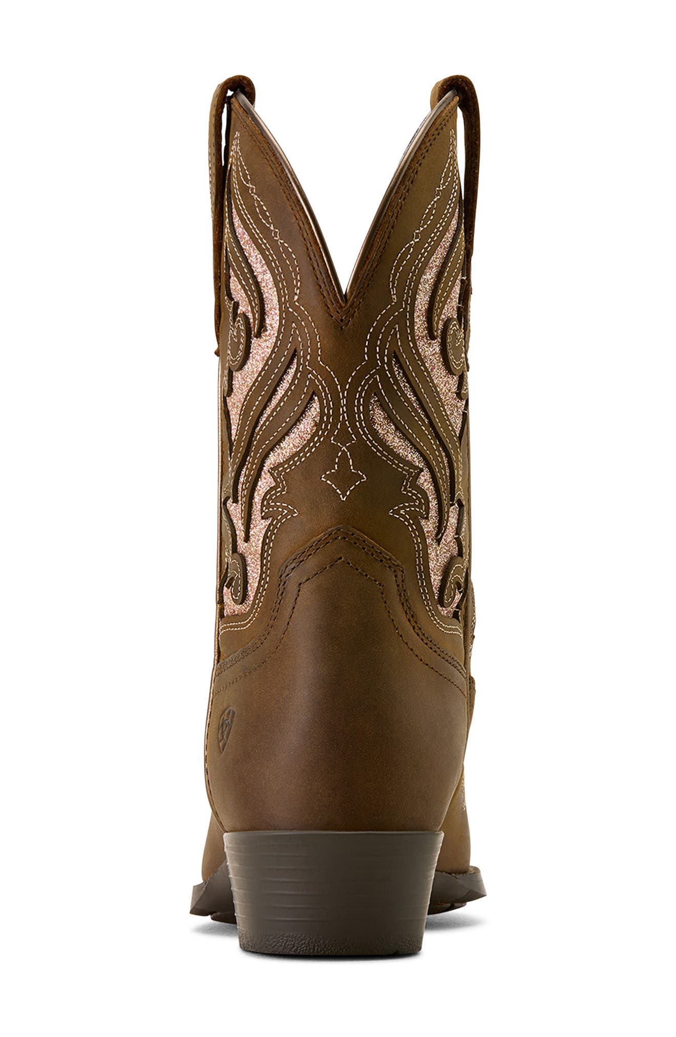 Ariat Kids' Fashion Bliss D Toe Western Boot, Alternate, color, Sassy Brown